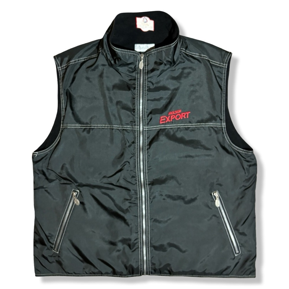 Vintage Molson Export Beer Vest